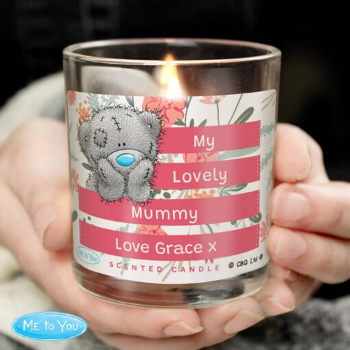 Me To You Floral Jar Candle