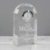 Mr & Mrs Crystal Desk & Shelf Clocks