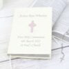 Pink Cross Holy Bible