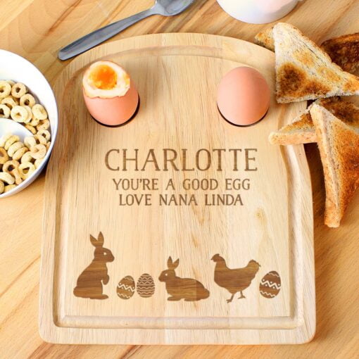 Spring Egg & Toast Board