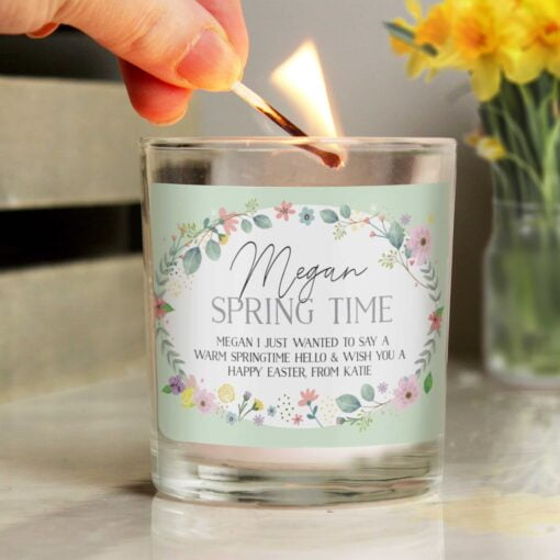 Springtime Jar Candle