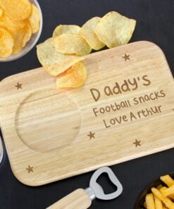 Stars Wooden Coaster Tray