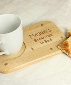Stars Wooden Coaster Tray
