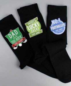 Personalised Tee-Rific Mens Socks