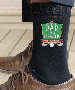 Personalised Tee-Rific Mens Socks