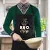 BBQ King Black Apron