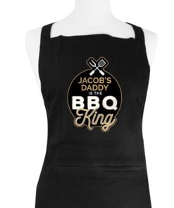 BBQ King Black Apron