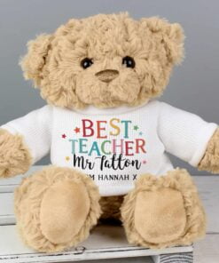 Personalised Best Teacher Teddy Bear
