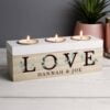 Botanical Triple Tea Light Box