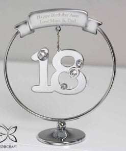 Crystocraft 18th Celebration Ornament