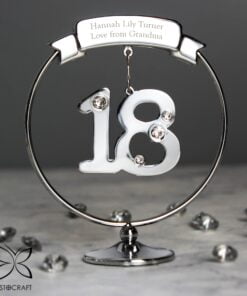 Crystocraft 18th Celebration Ornament