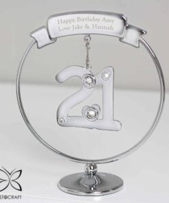 21st Celebration Ornament
