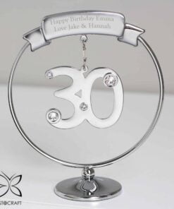 30th Celebration Ornament
