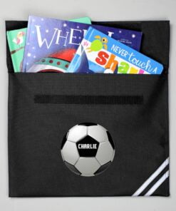 Football Black Book Bag