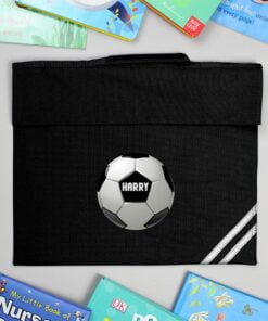Football Black Book Bag