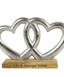 Double Heart Ornament