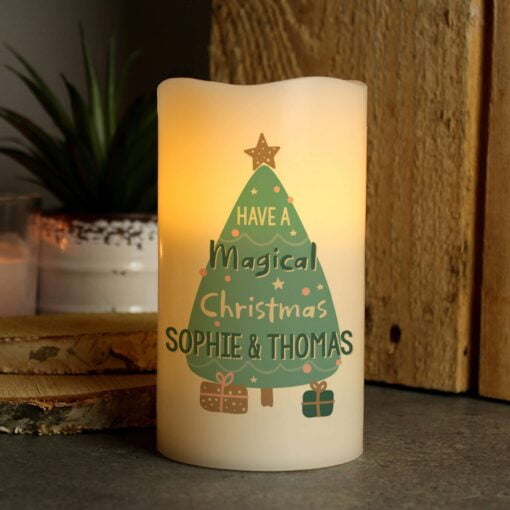 Have A Magical Christmas LED Candle