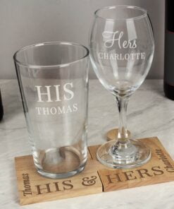 His & Hers Jigsaw Piece Set