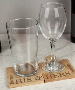 His & Hers Jigsaw Piece Set