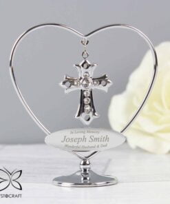 In Loving Memory Crystocraft Cross