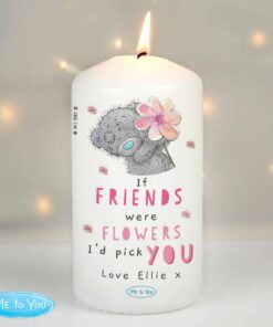 Were Flowers Pillar Candle