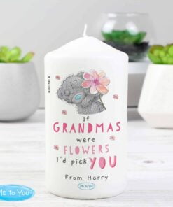 Were Flowers Pillar Candle