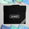 Name Only Black Book Bag