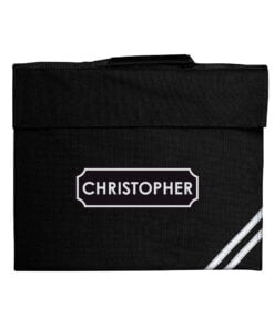 Name Only Black Book Bag
