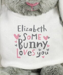 Personalised Some Bunny Loves You Bunny Rabbit
