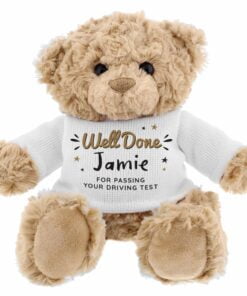 Personalised Well Done Teddy Bear