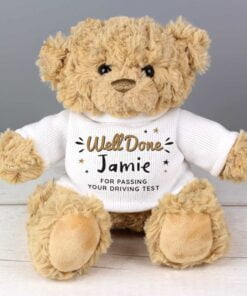 Personalised Well Done Teddy Bear