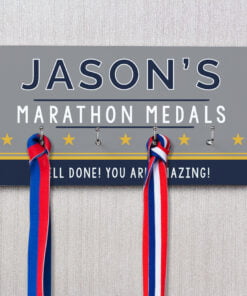 Personalised Achievement Medal Hooks