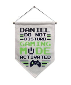 Personalised Gaming Mode Hanging Banner