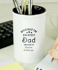 Personalised Officially the Greatest Ceramic Storage Pot