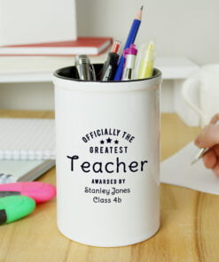 Personalised Officially the Greatest Ceramic Storage Pot