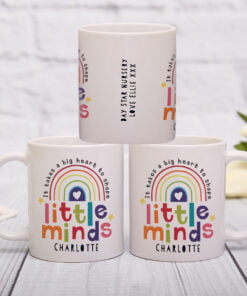 Personalised Shape Little Minds Mug