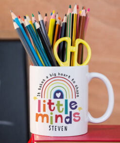 Personalised Shape Little Minds Mug