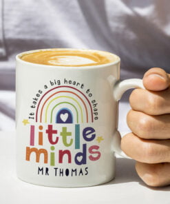 Personalised Shape Little Minds Mug
