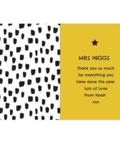 Personalised World’s Best Teacher Trophy Greeting Card