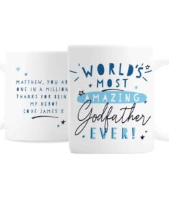 Personalised World’s Most Amazing Godfather Mug