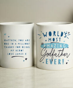 Personalised World’s Most Amazing Godfather Mug
