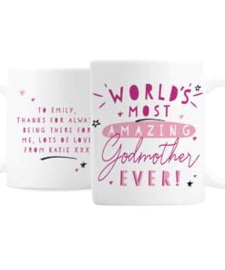 Personalised World’s Most Amazing Godmother Mug