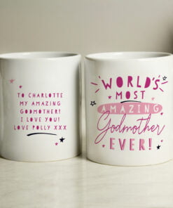 Personalised World’s Most Amazing Godmother Mug