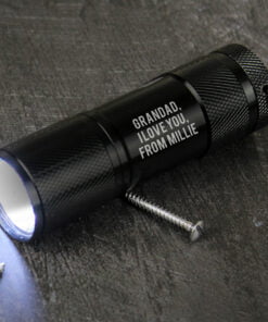 Personalised Free Text Mini Torch