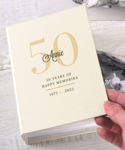 Personalised Big Birthday 6x4 Photo Album with Sleeves