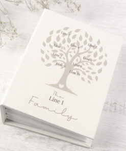 Personalised Family Tree 6x4 Photo Album with Sleeves