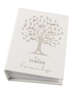 Personalised Family Tree 6x4 Photo Album with Sleeves