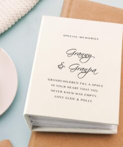 Personalised Free Text 6x4 Photo Album with Sleeves