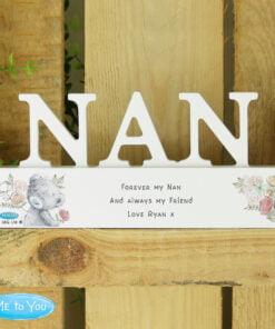 Personalised Me To You Wooden Nan Ornament