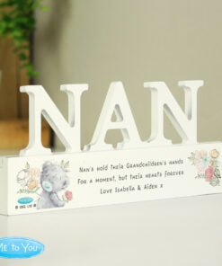 Personalised Me To You Wooden Nan Ornament